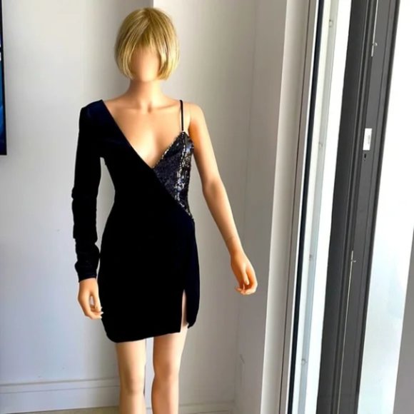 H:OURS MINI DRESS EMBELLISHED SIZE SMALL!!! - Picture 11 of 15